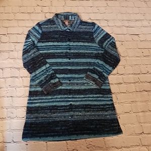 Chicos Long Button down